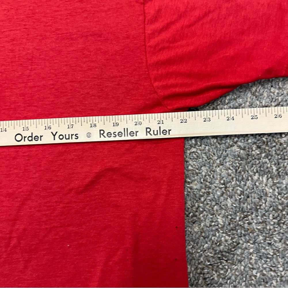 Vintage screen stars best shirt mens‎ XL red short sleeve single stitch Oktober - Picture 6 of 7